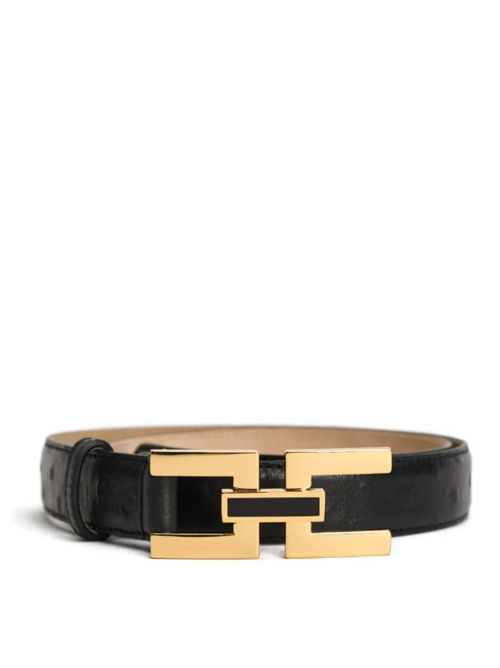 LOGO BELT ELISABETTA FRANCHI | CT25S62E2110 nero